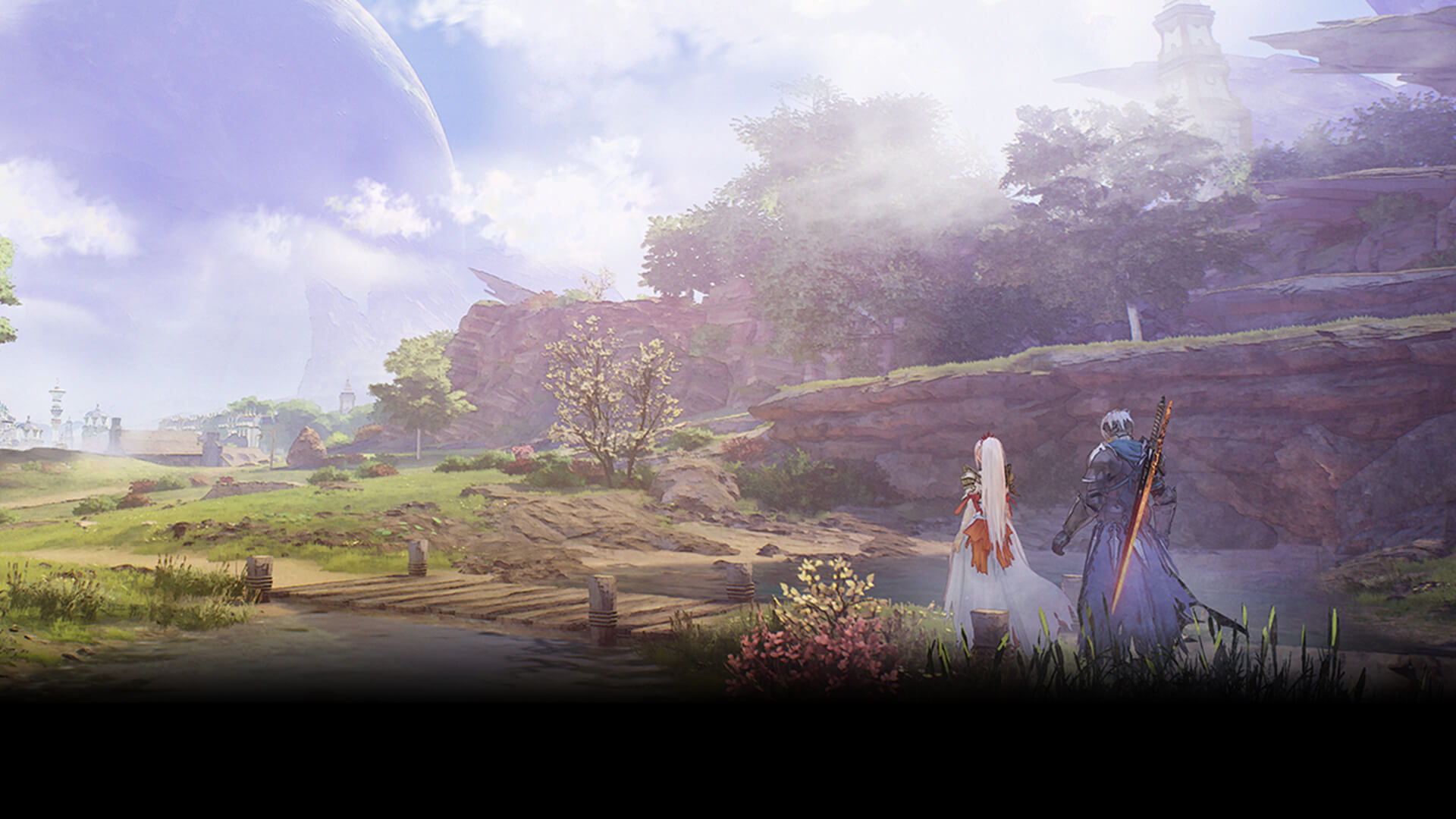 screenshot tales of arise 2 personnages en promenade