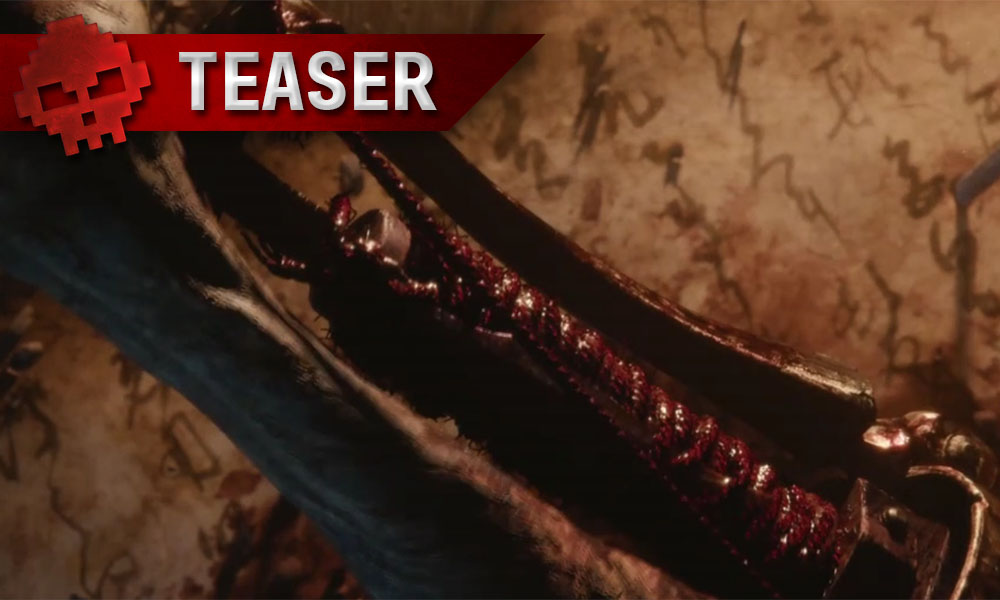 image de corde enroulée et sanglante