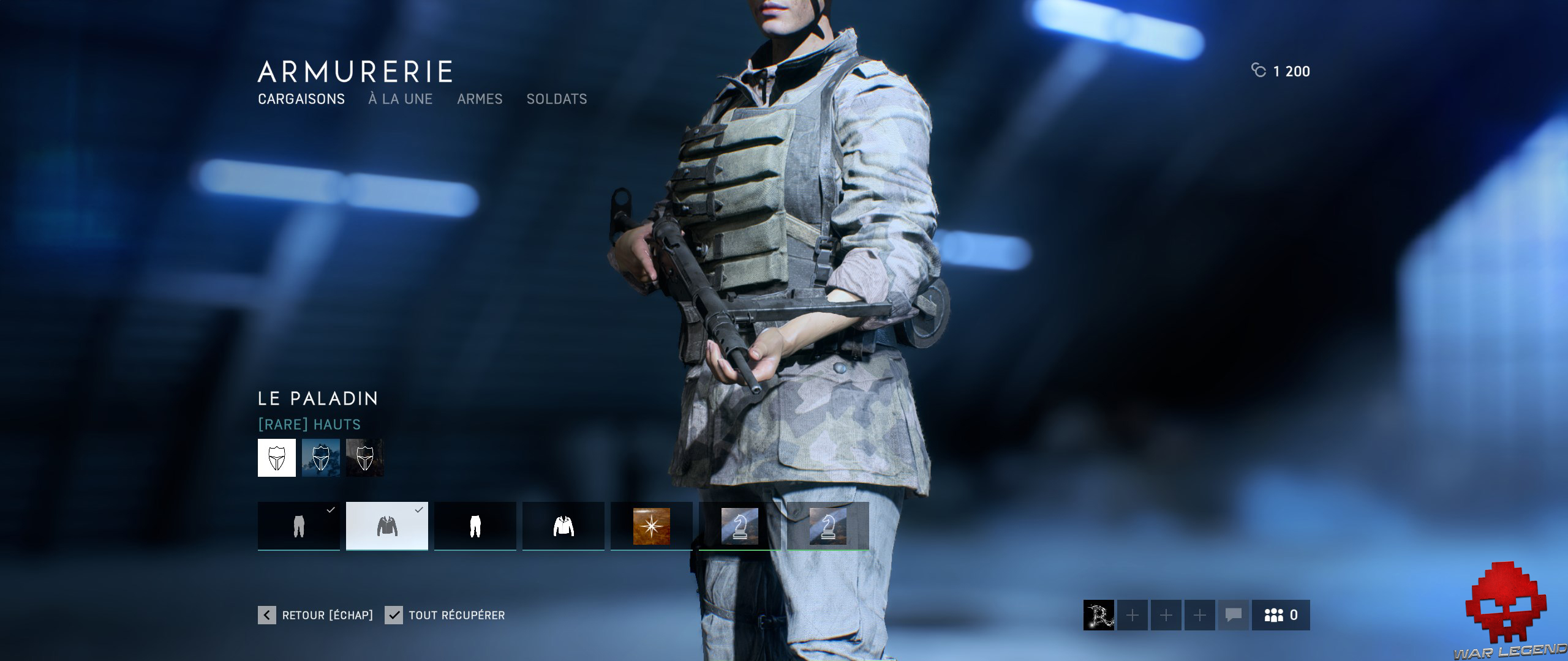 Test Battlefield V - Uniforme teinte maronnée