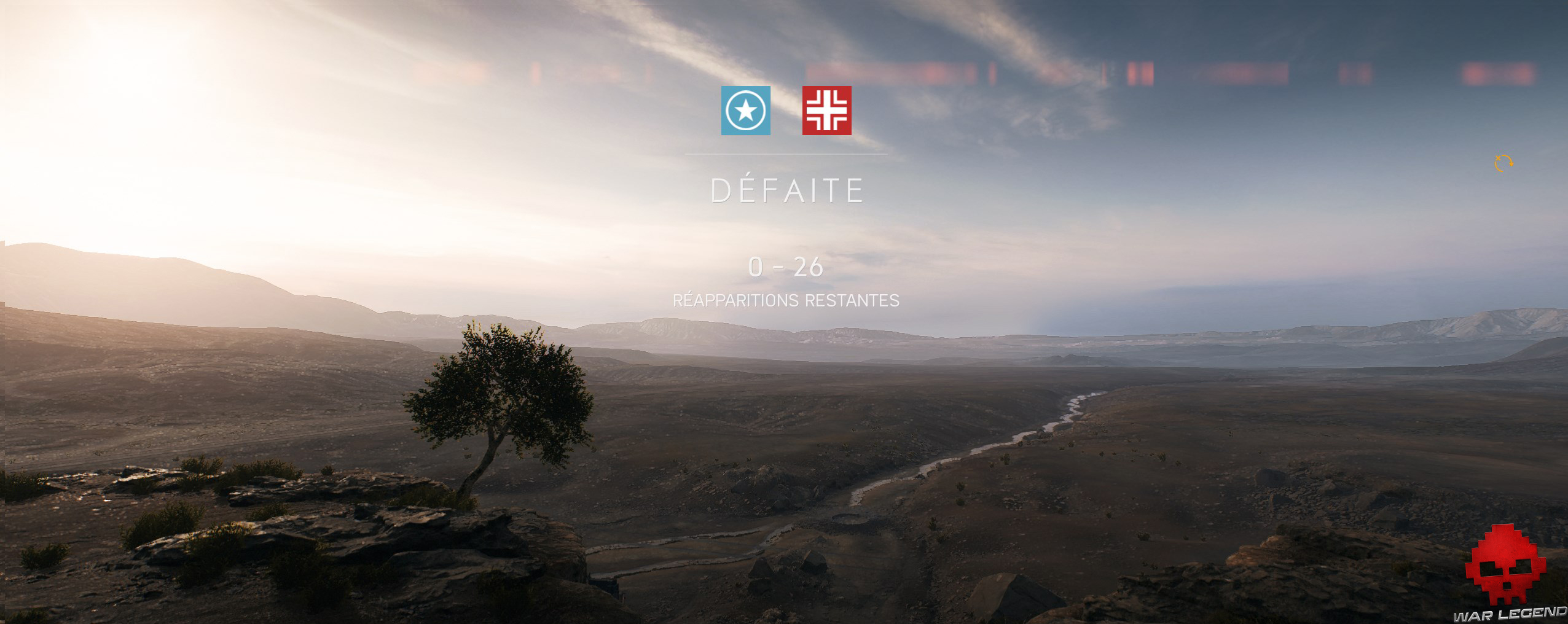 Test Battlefield V - Écran de fin de partie