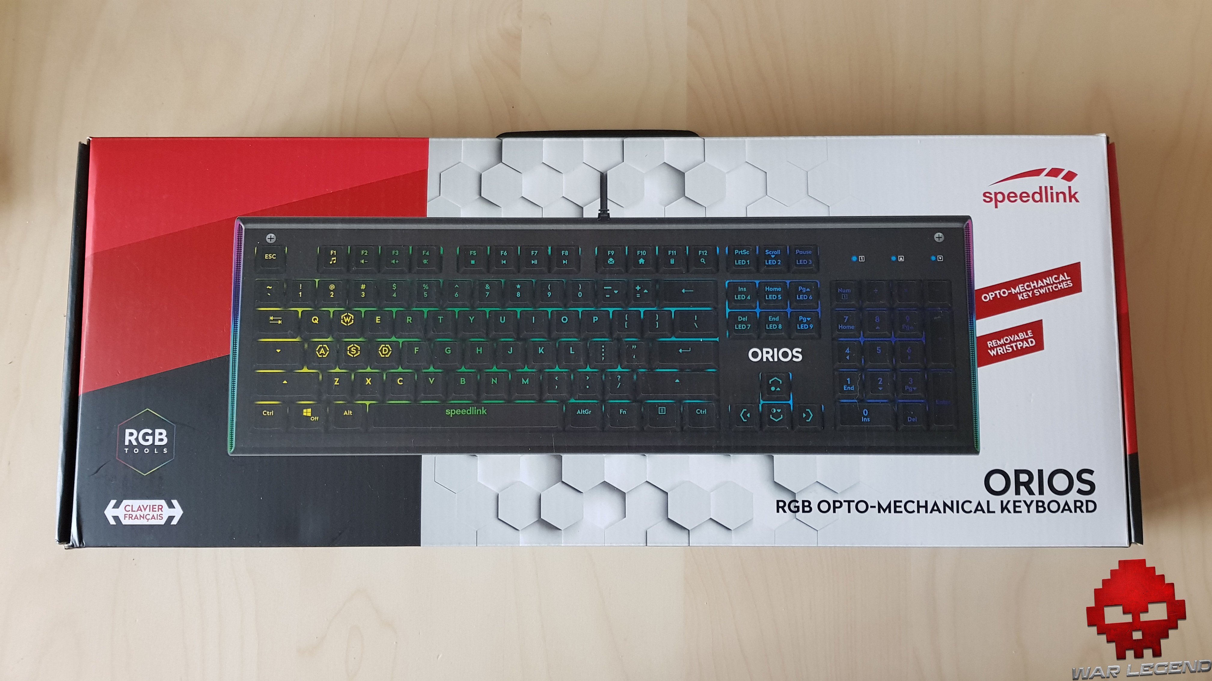 Test Clavier Orios RGB 2