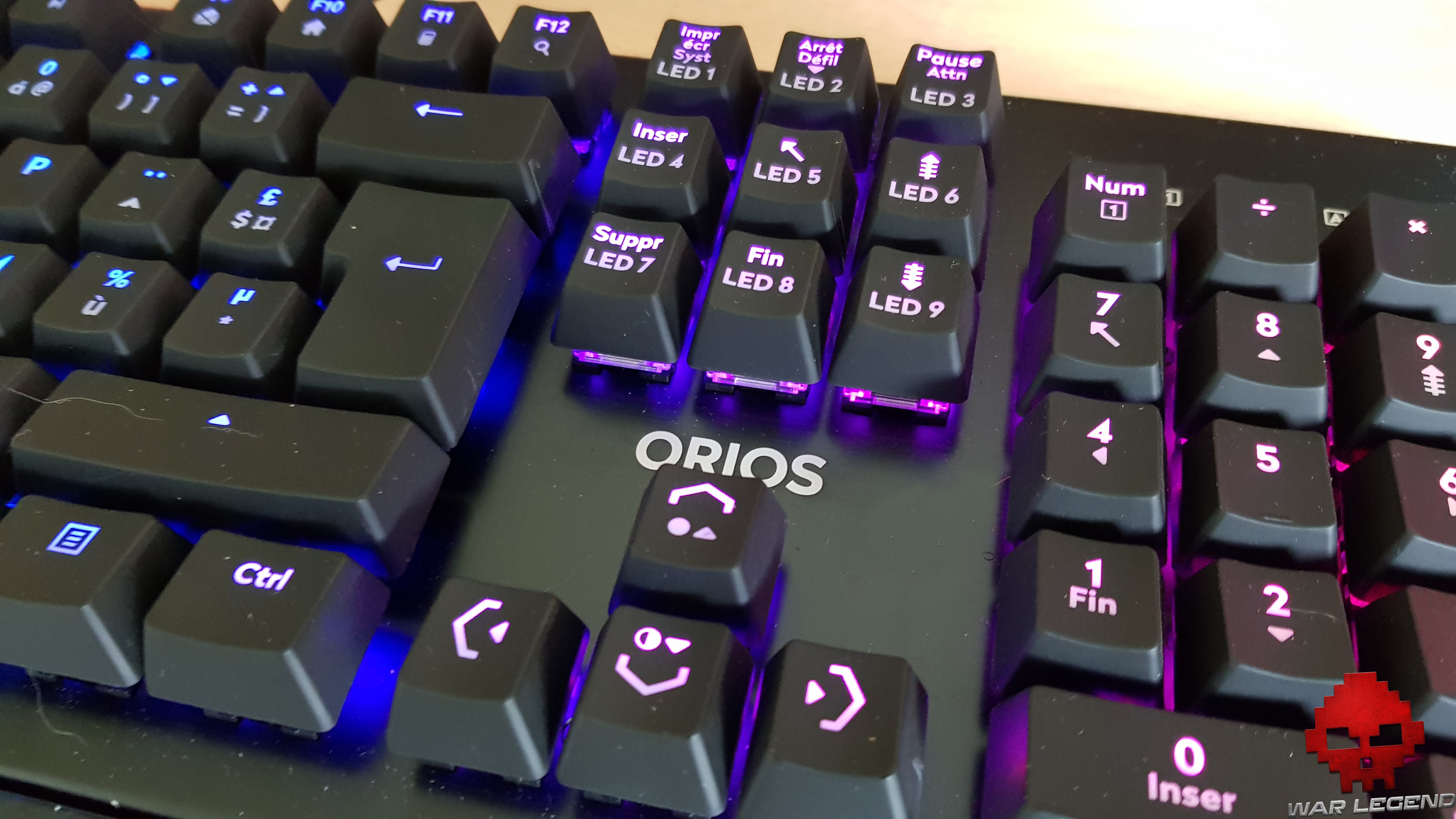 Test Clavier Orios RGB 7