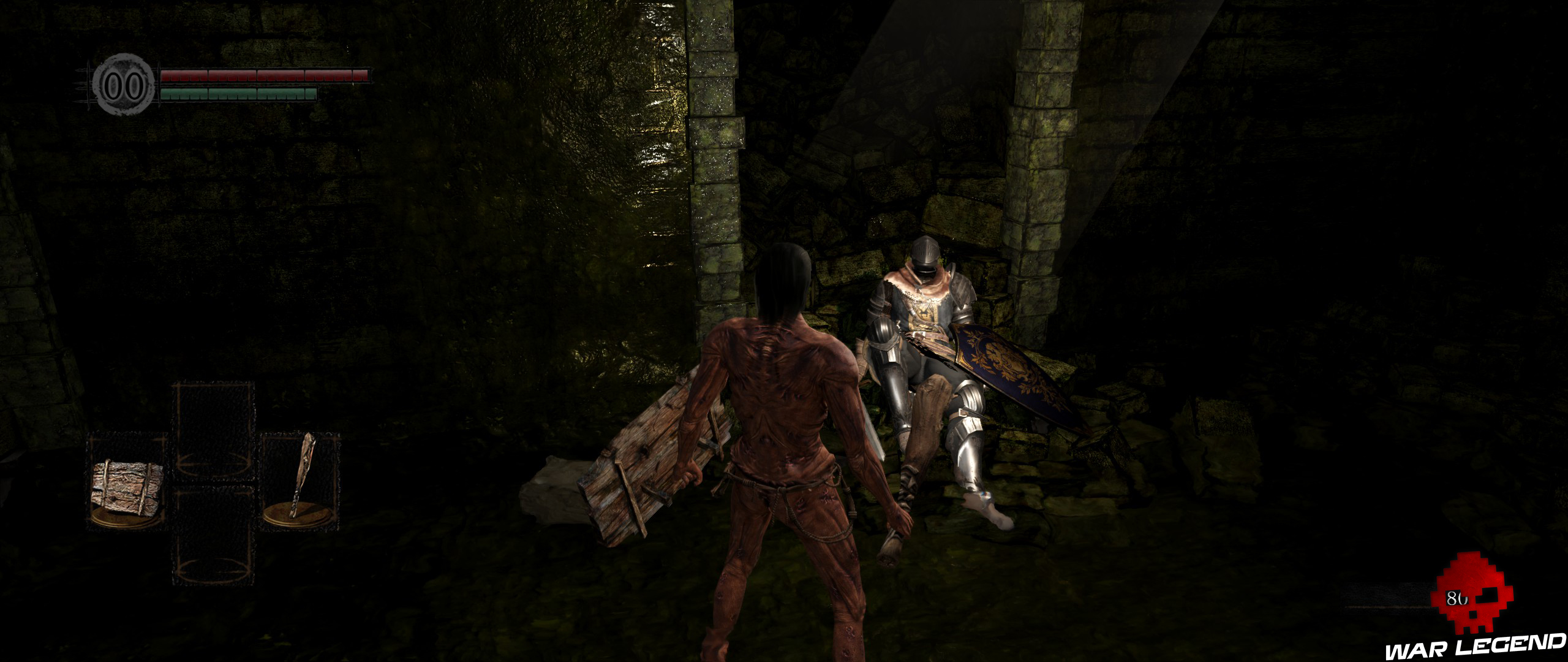 Test Dark Souls Remastered 1 chevalier
