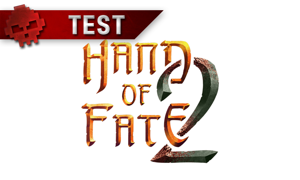 logo hand of fate 2 bannière test