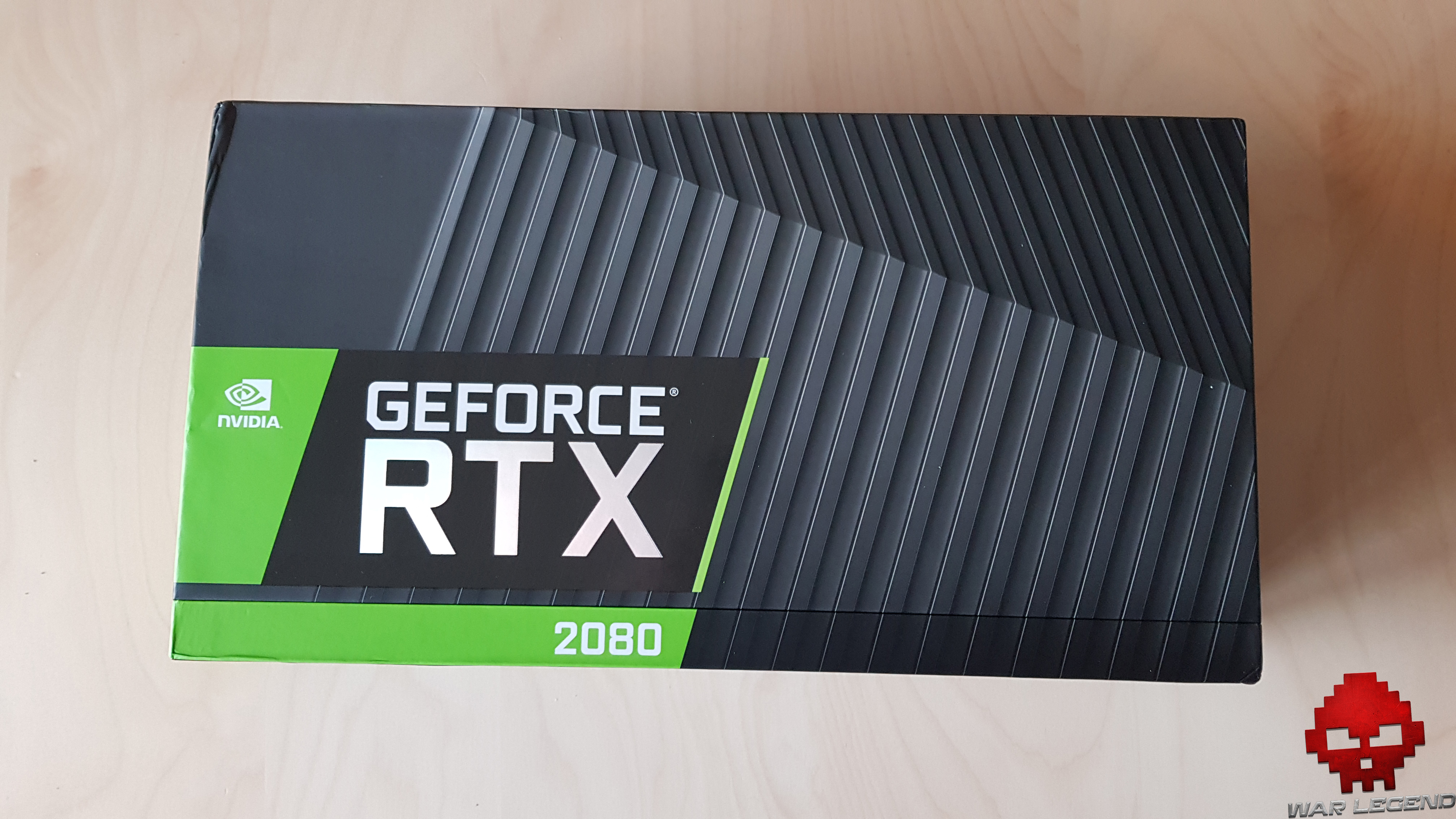 Test Nvidia GeForce RTX 2080 boîte fermée