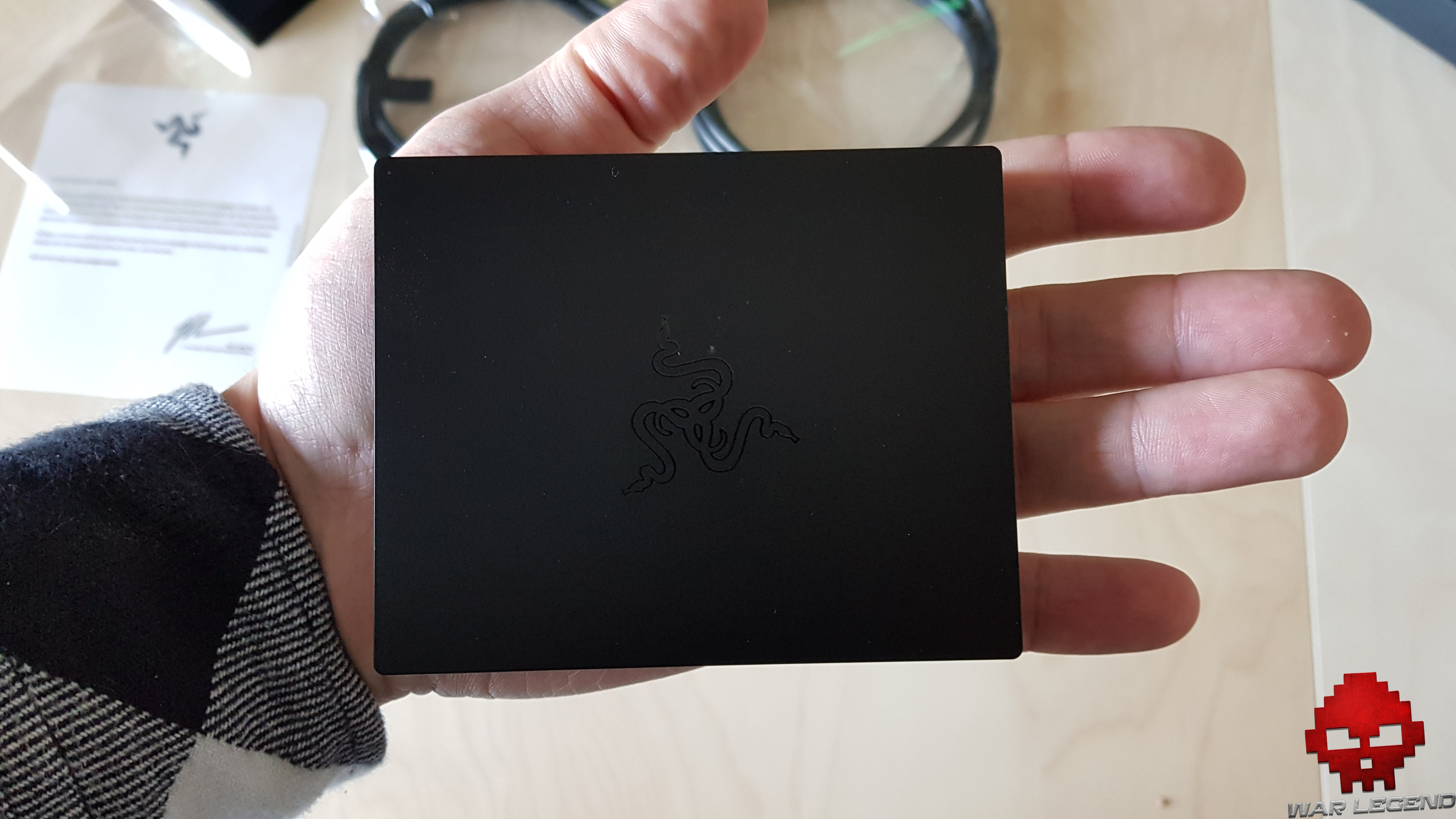 Test Razer Ripsaw HD vue du dessus
