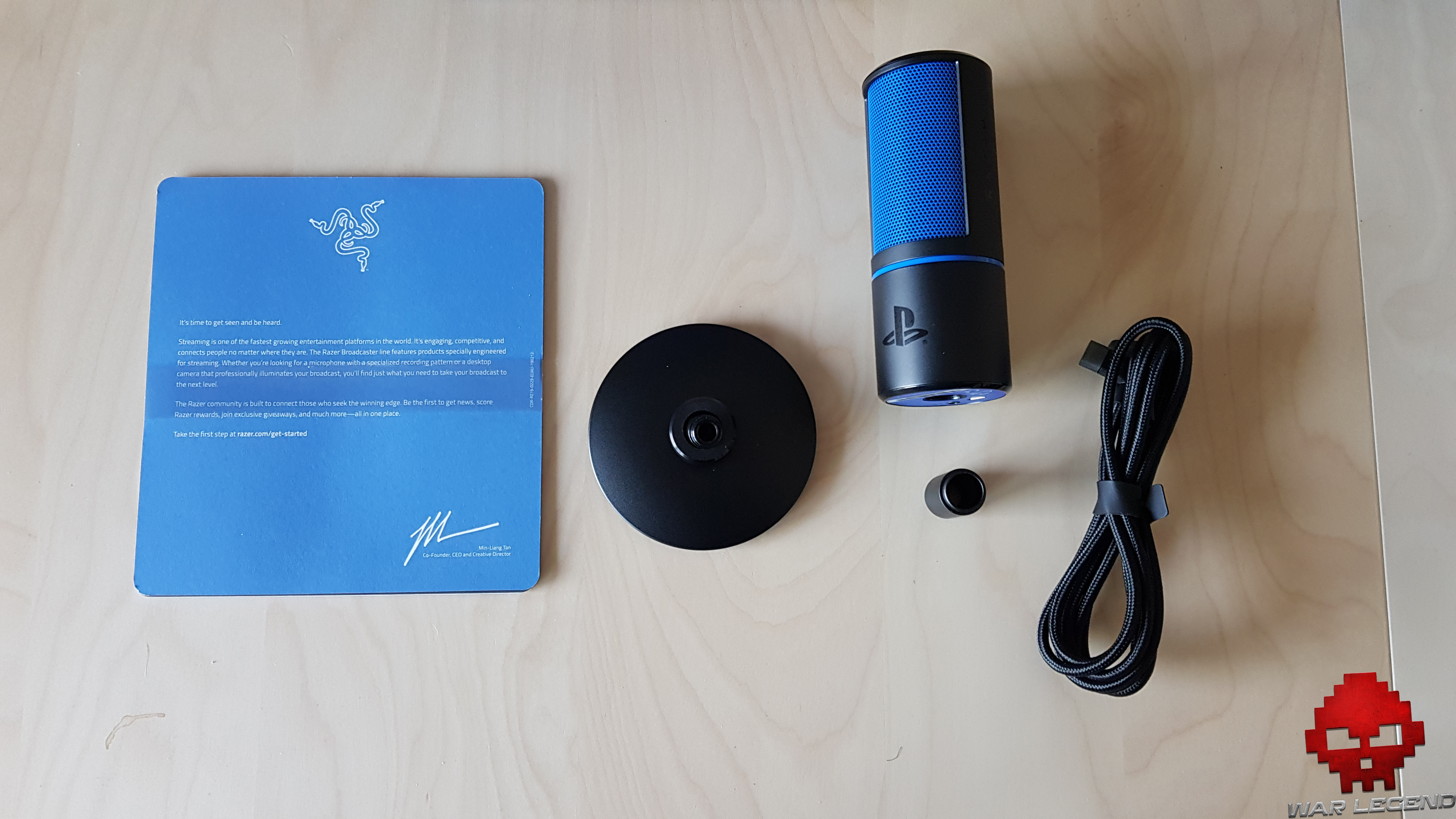 Test Razer Seiren X Seiren Aux Ecailles Dorees Warlegend Net