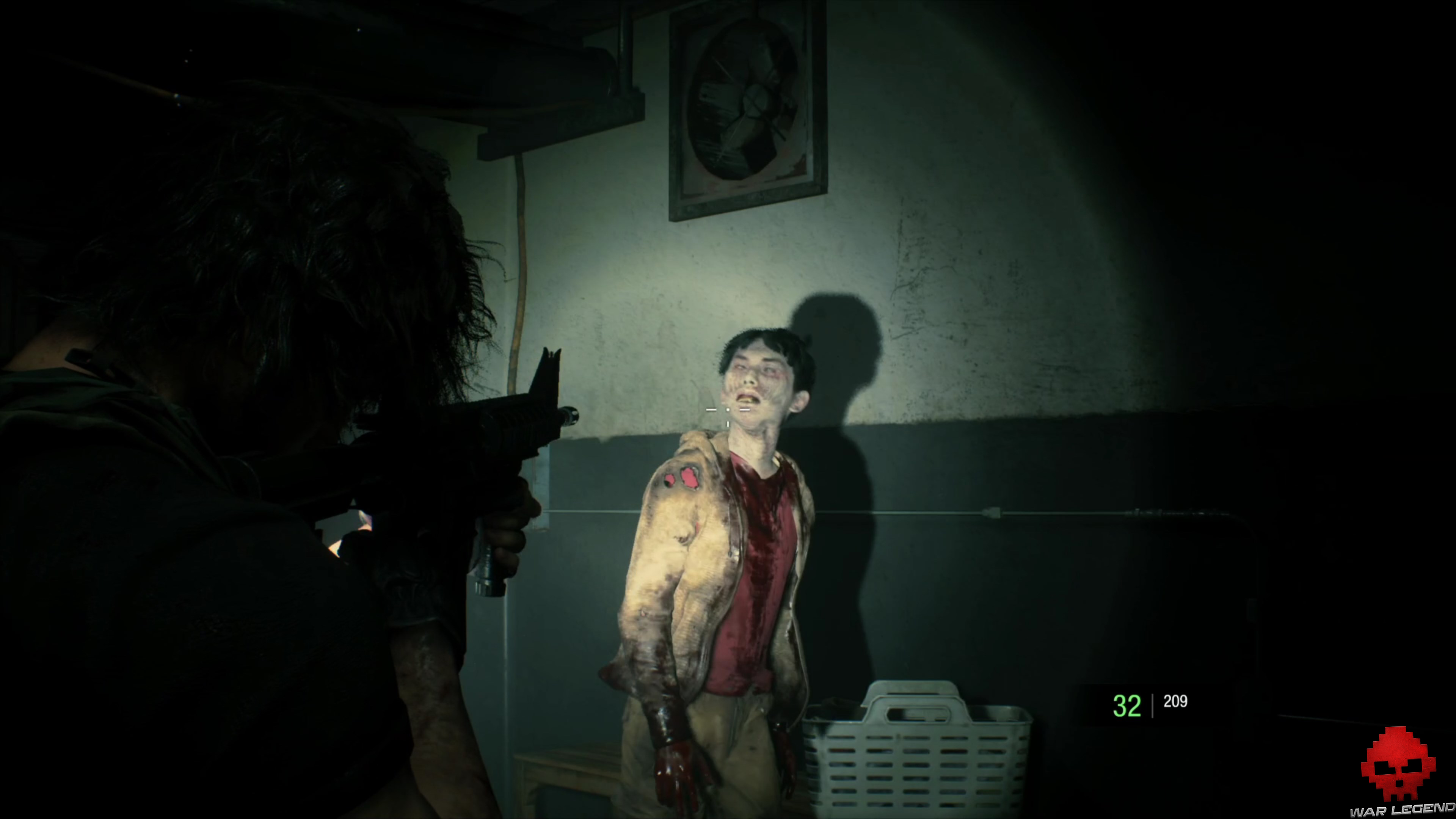 Test Resident Evil 3 - Carlos vs zombie