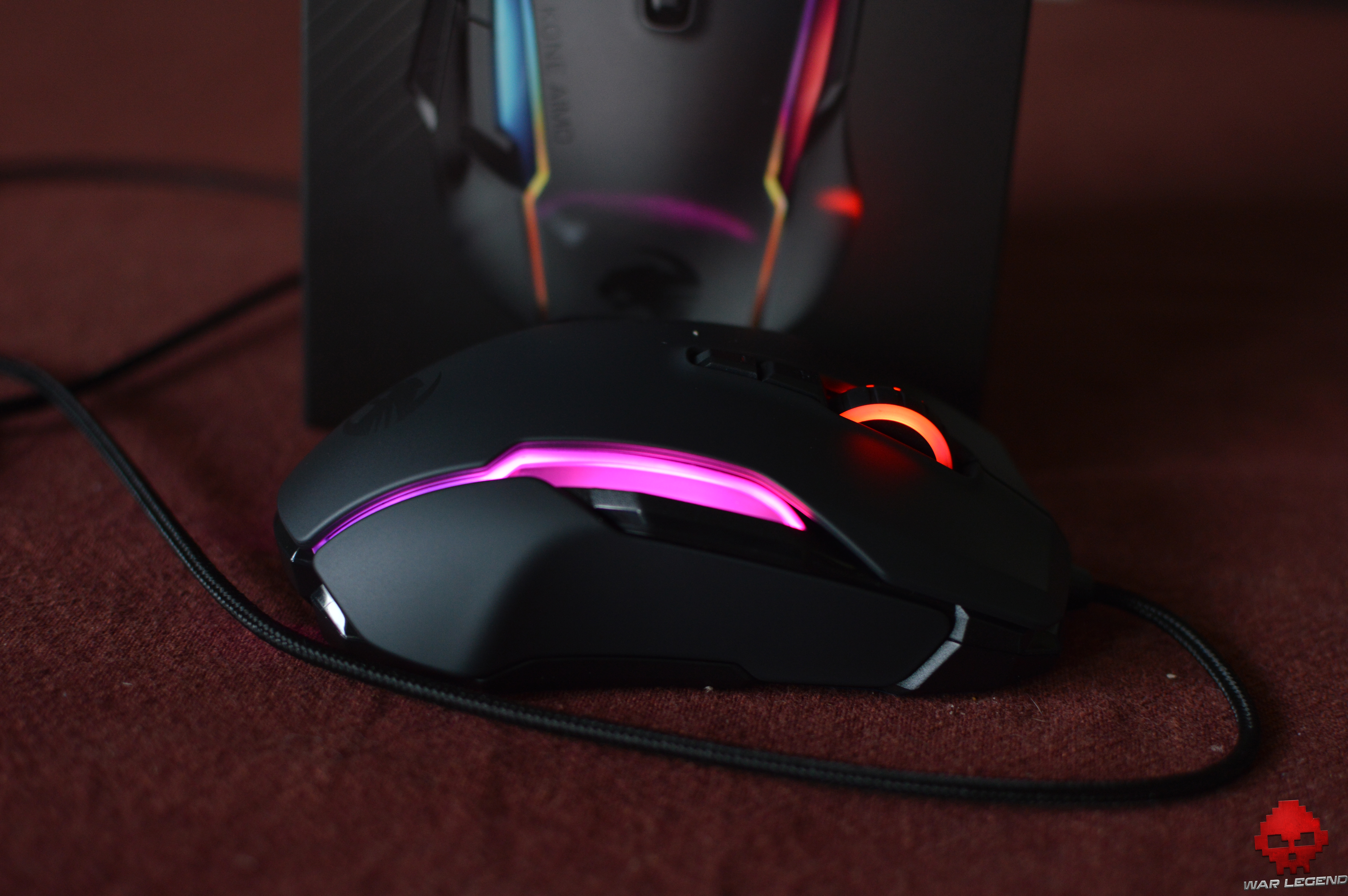 Test Roccat Kone AIMO Remastered côté 1