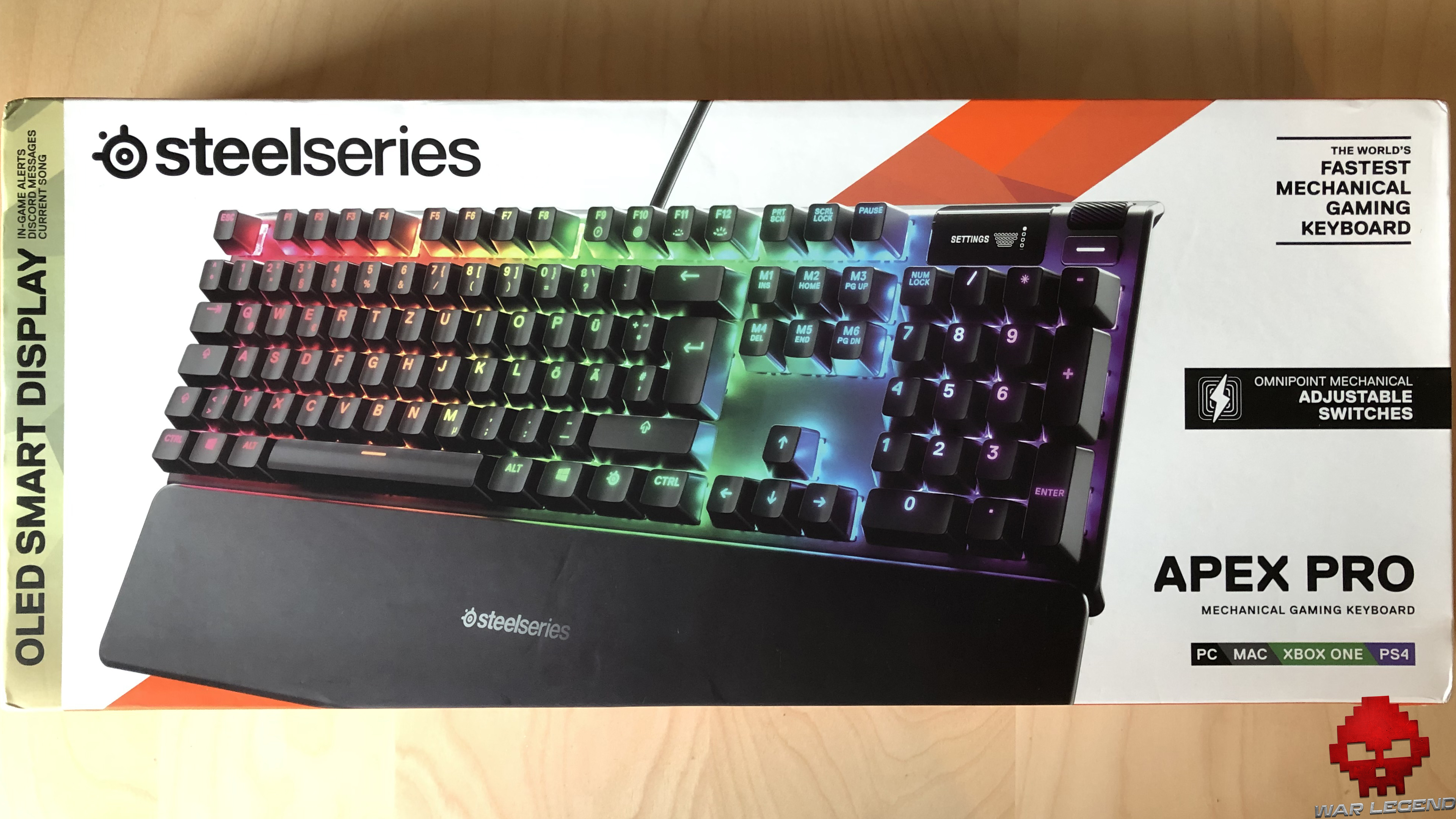 Test/Review : Steelseries Apex pro, des tas de nouvelles