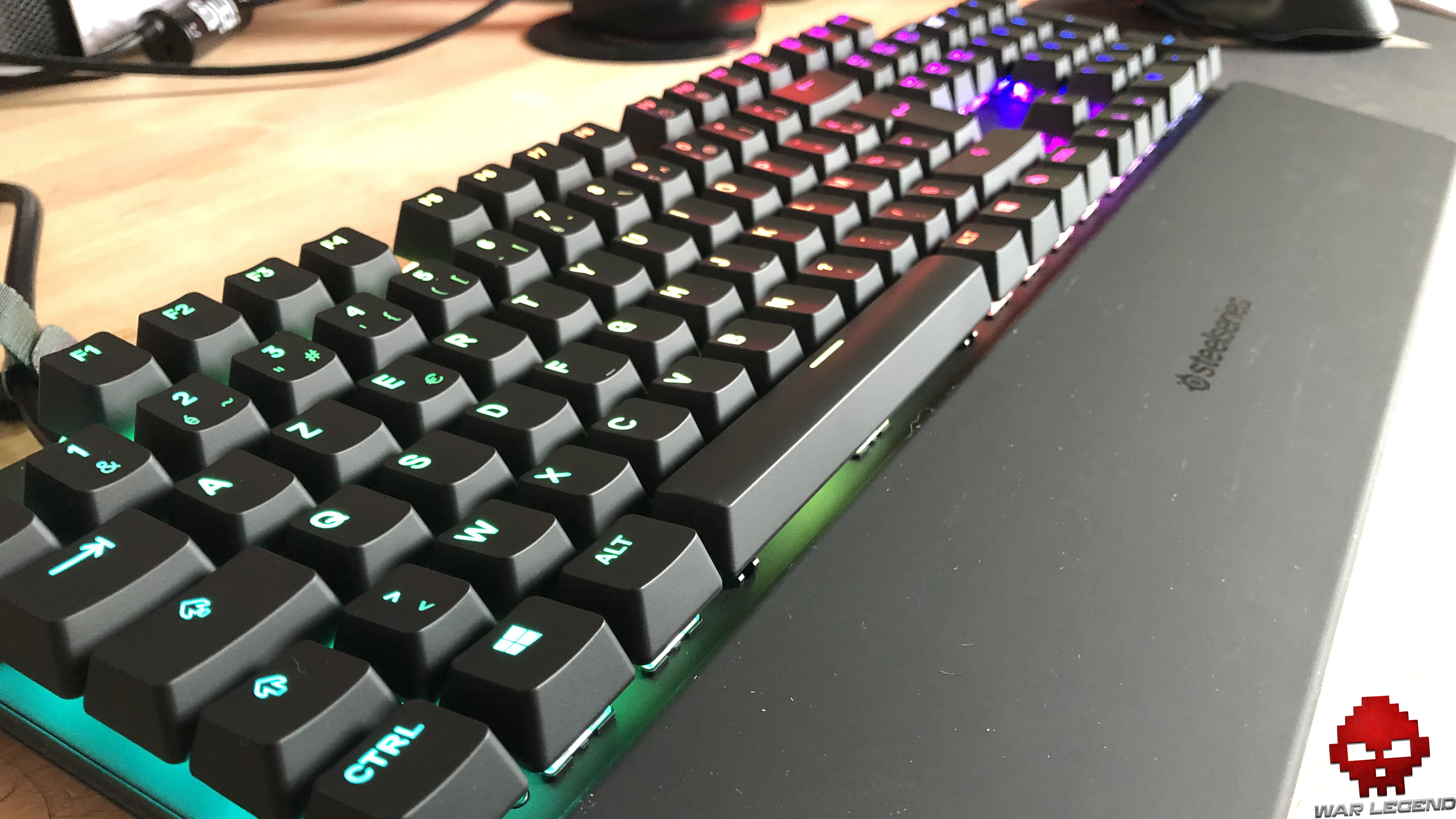 Test SteelSeries Apex Pro vue de biais