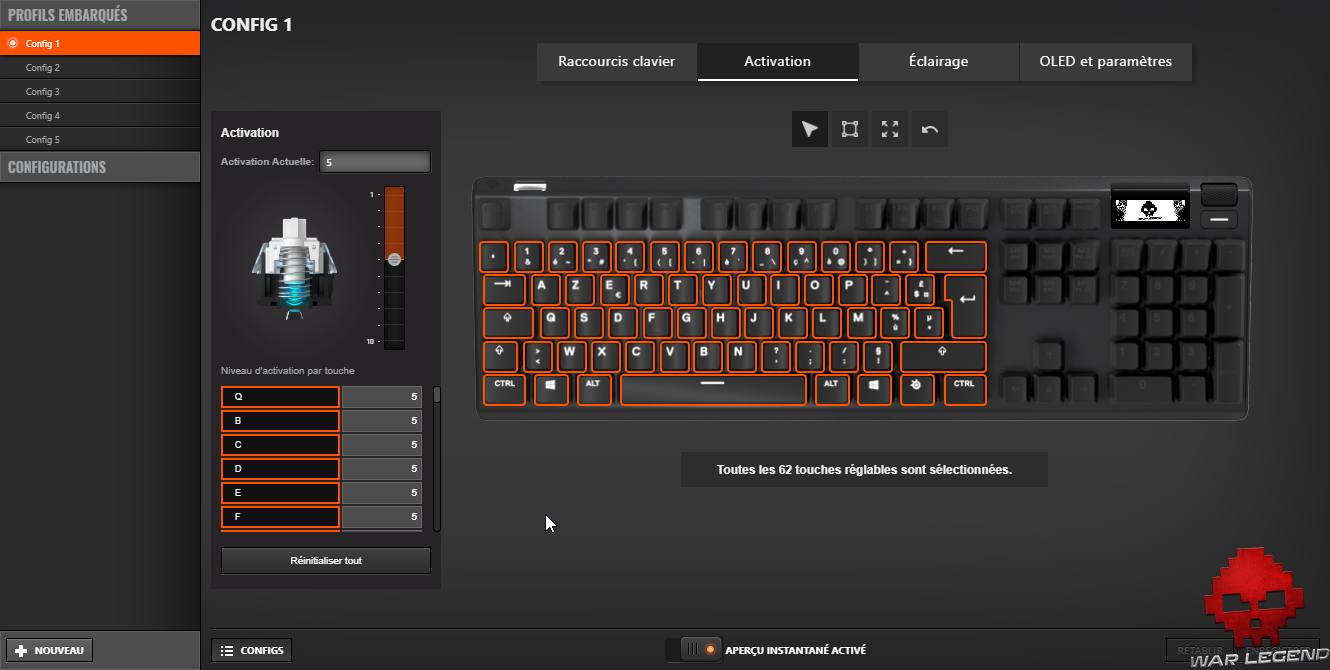 Test SteelSeries Apex Pro 17