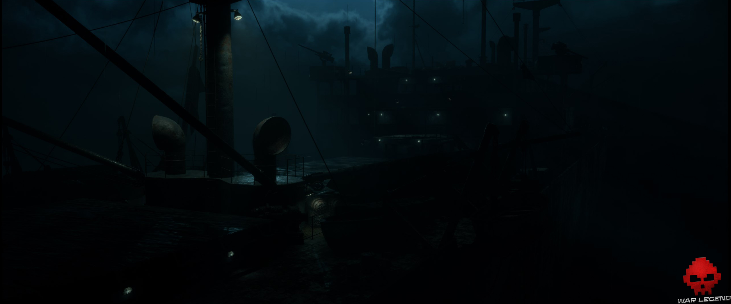 Test The Dark Pictures Anthology Man of Medan - paquebot