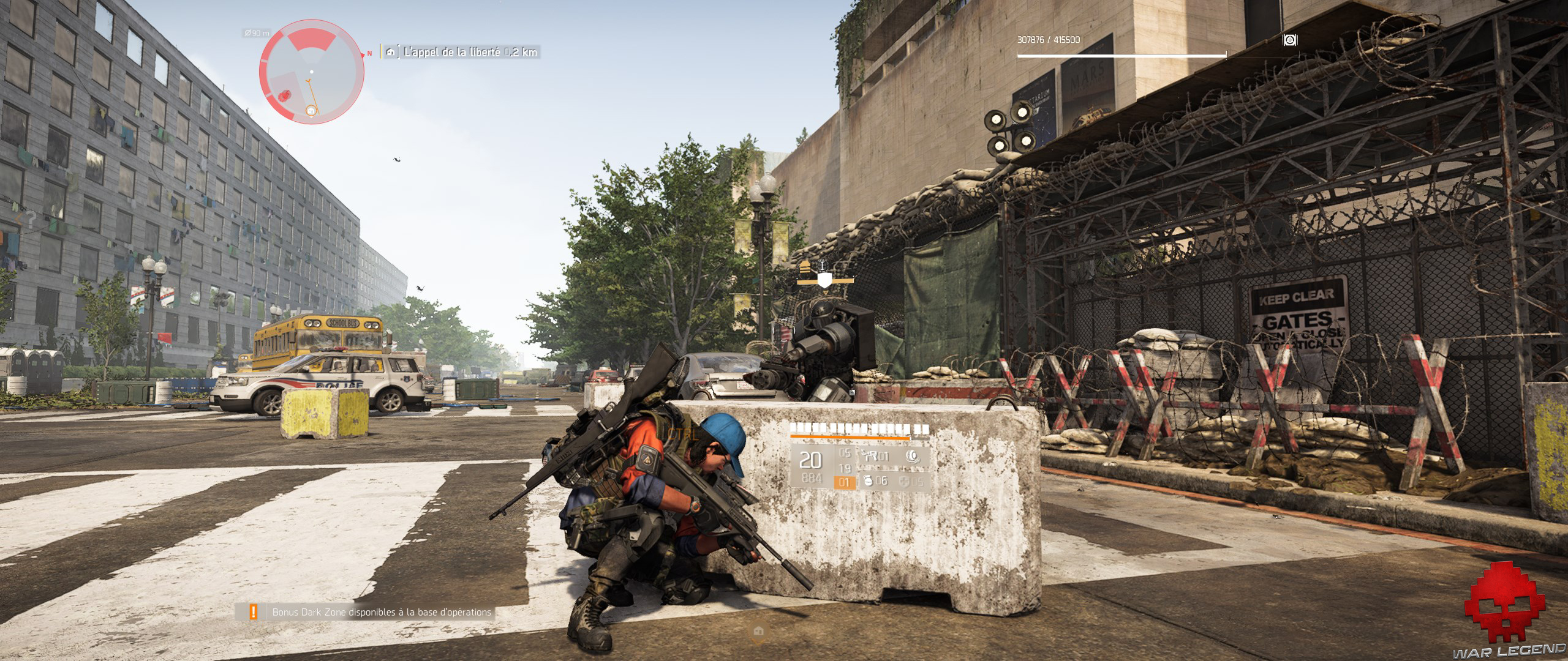 Test The Division 2 soldat en armure