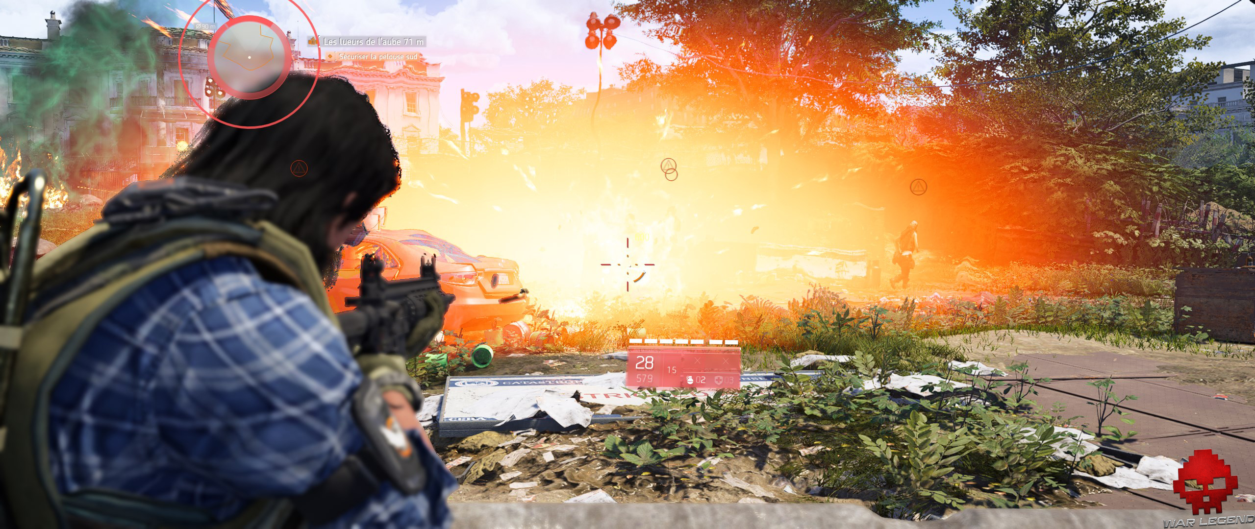 Test The Division 2 explosion