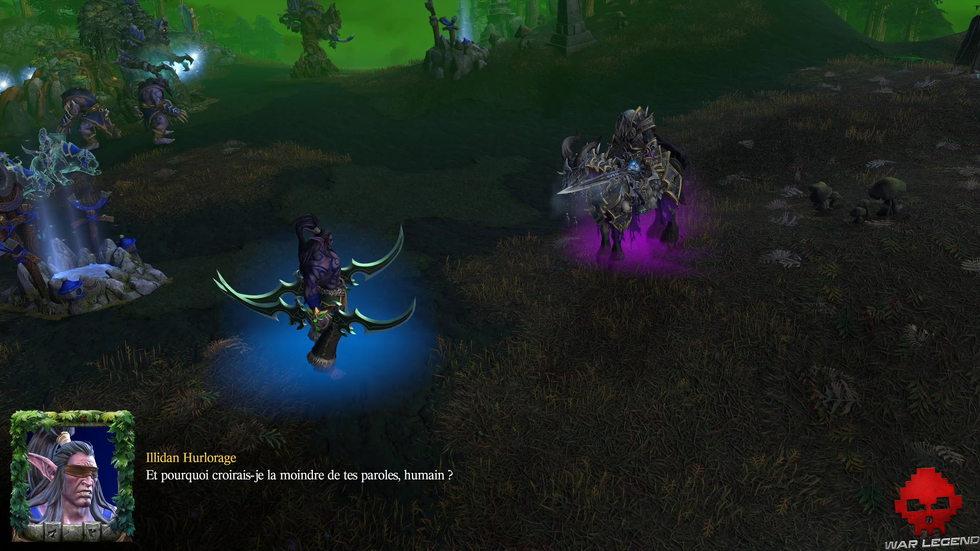 Test Warcraft III Reforged - Arthas et Illidan