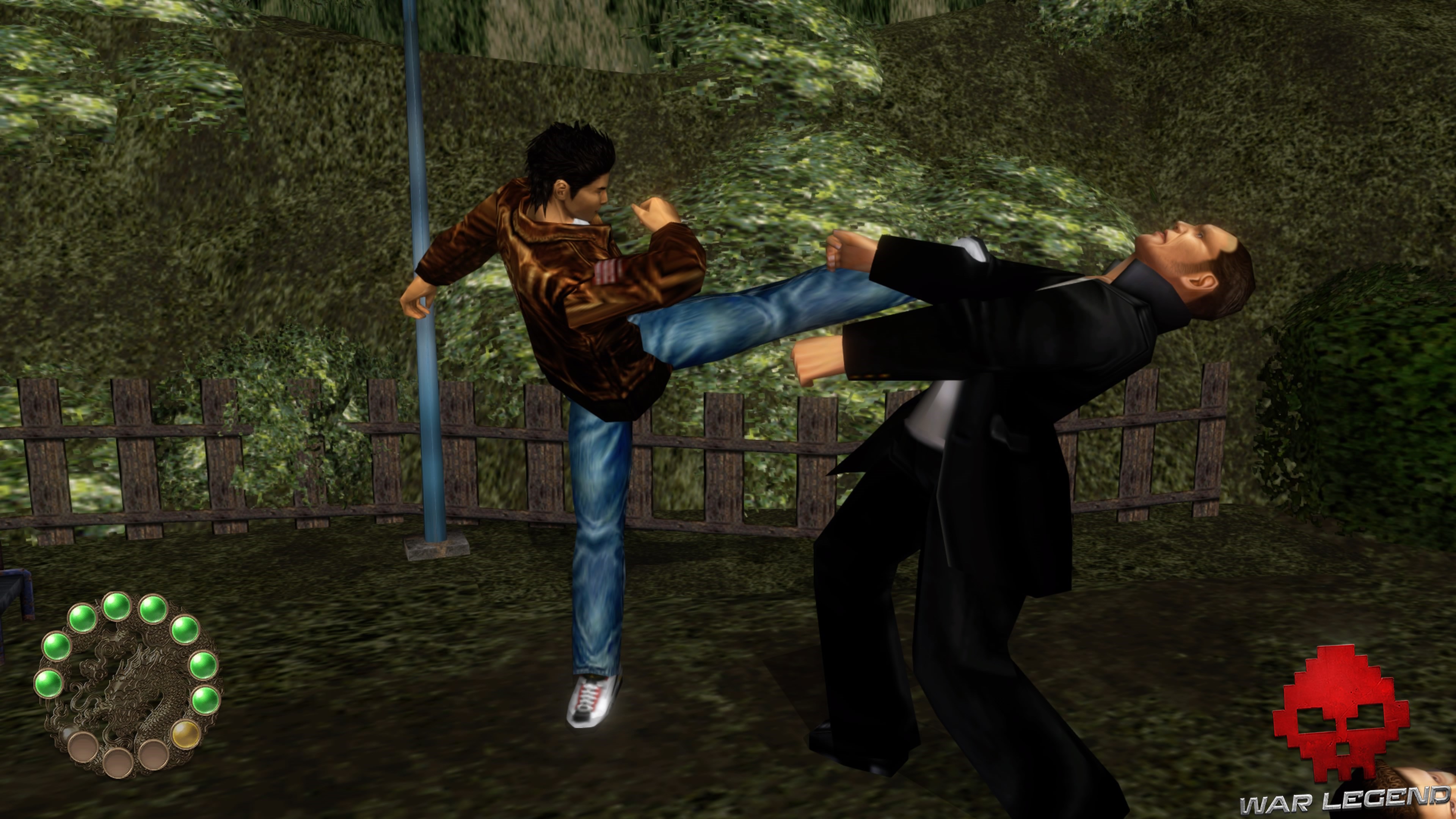 Shenmue I & II HD une phase de combat