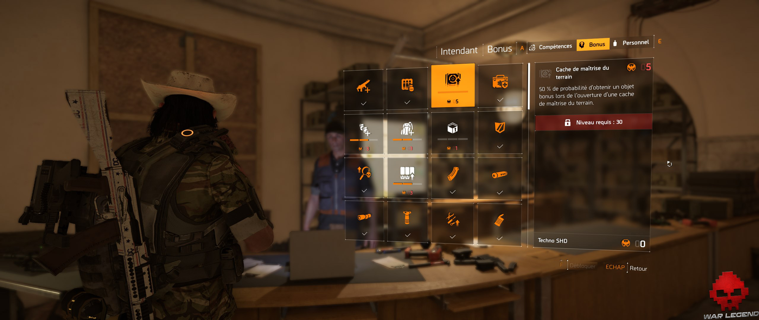 The Division 2 guide du débutant bonus