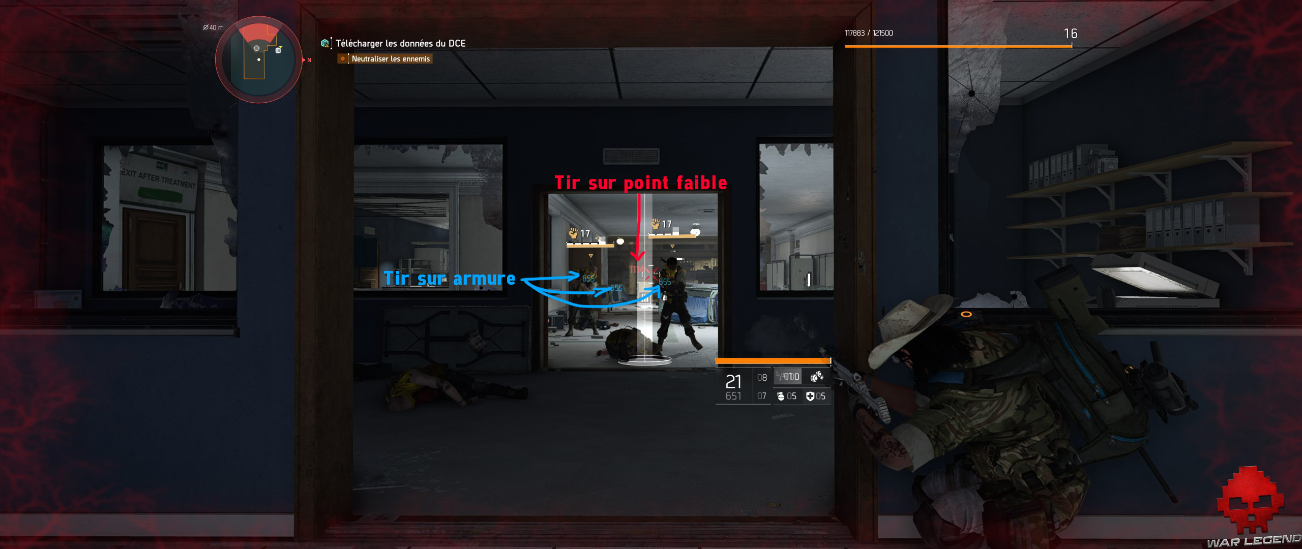 The Division 2 guide du débutant tirs