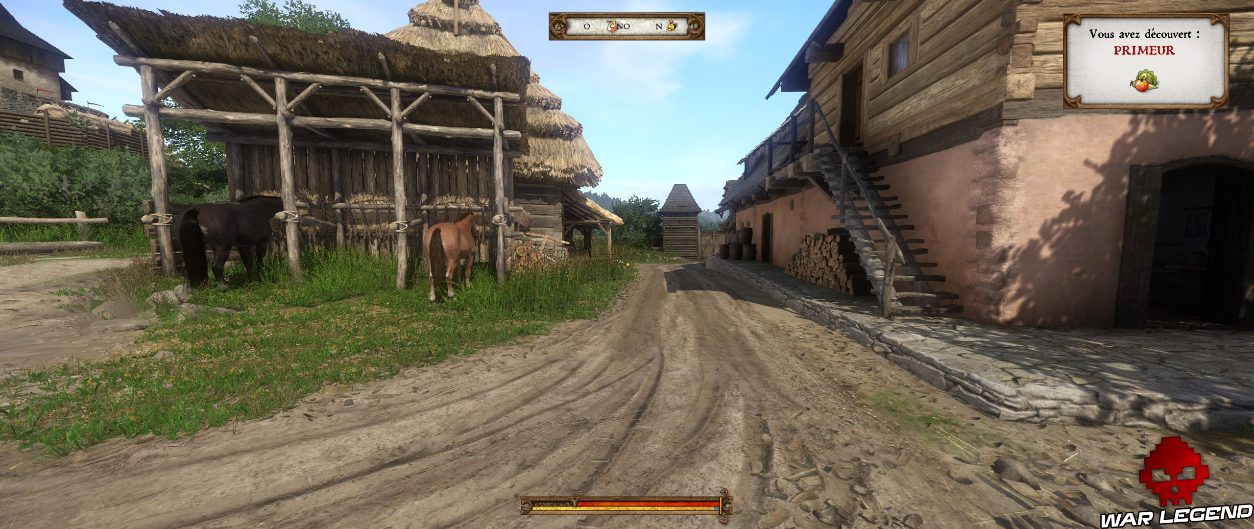 Une visite inopinée Kingdom Come 3 chemin entre deux bâtiments