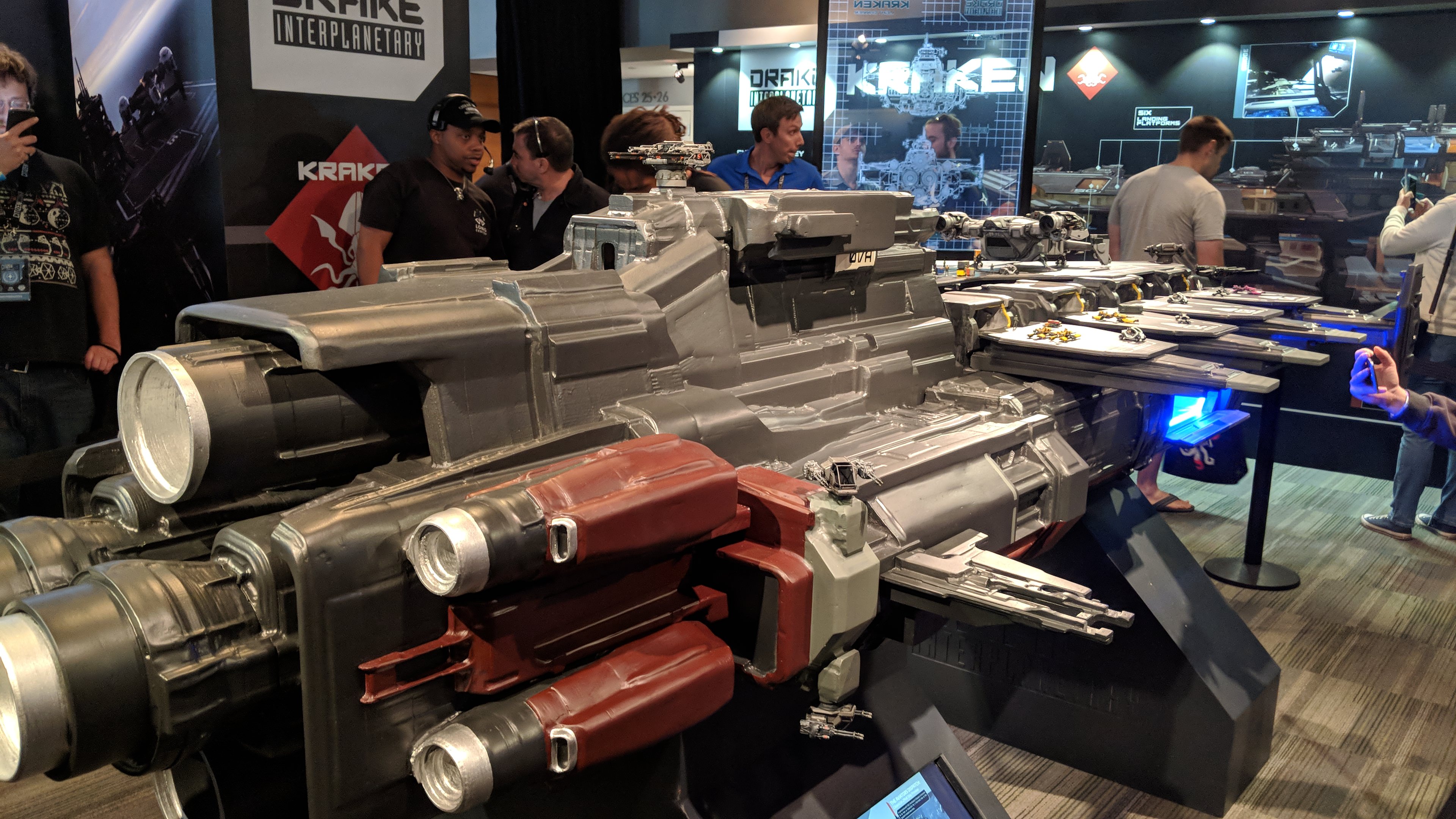 photo maquette Drake Planetary Kraken