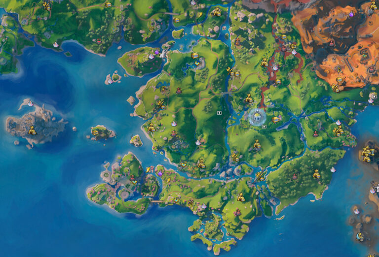 Guide Immortals Fenyx Rising La carte complète, tous les trésors