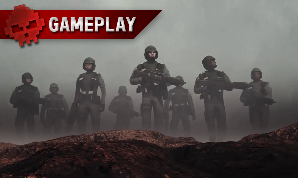 Vignette gameplay starship troopers terran comand