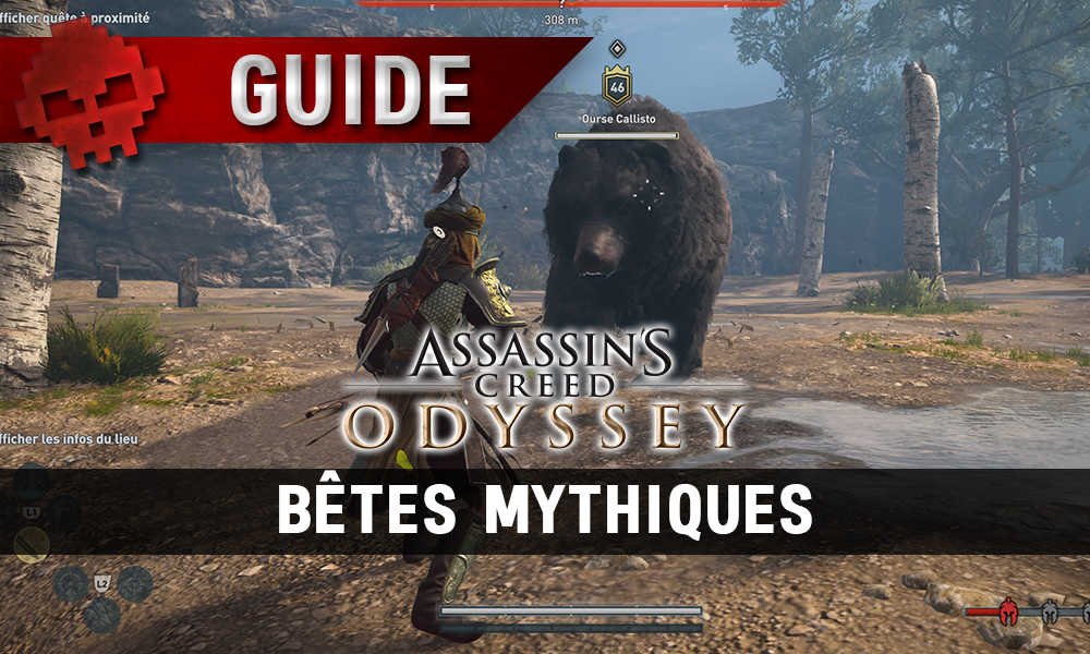 Vignette guide assassin's creed odyssey bêtes mythiques