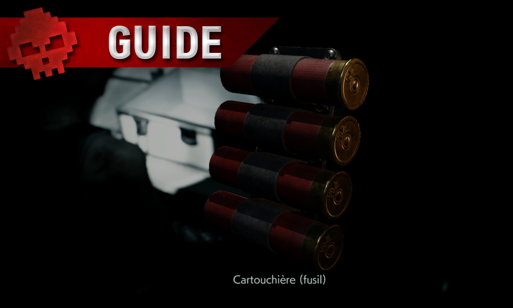 Vignette guide resident evil 3 cartouchière
