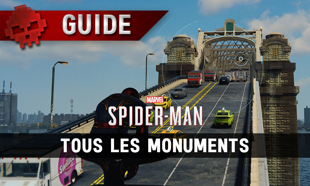 Vignette guide spider-man monuments