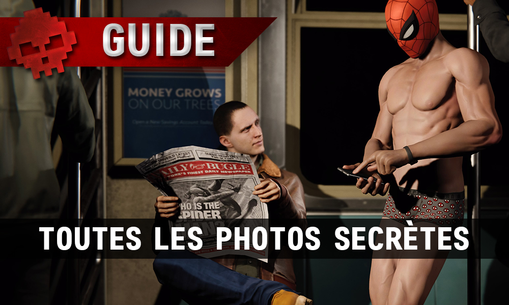Vignette guide spider-man toutes les photos secrètes
