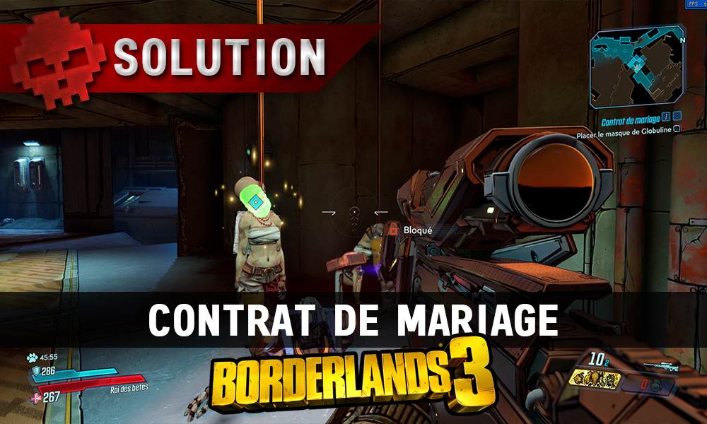 Vignette soluce borderlands 3 contrat de mariage