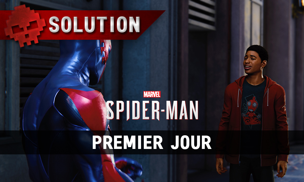 Vignette soluce spider-man premier jour