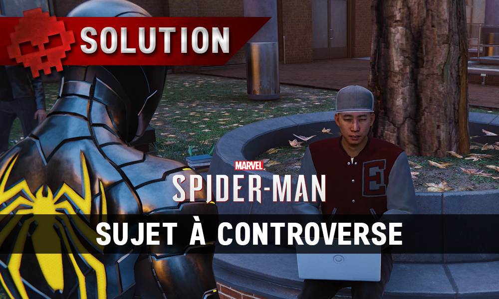 Vignette soluce spider-man sujet à controverse