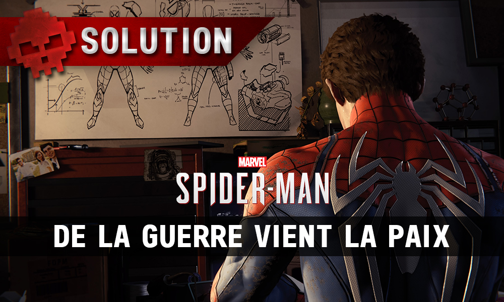 Vignette solution Spider-Man de la guerre vient la paix