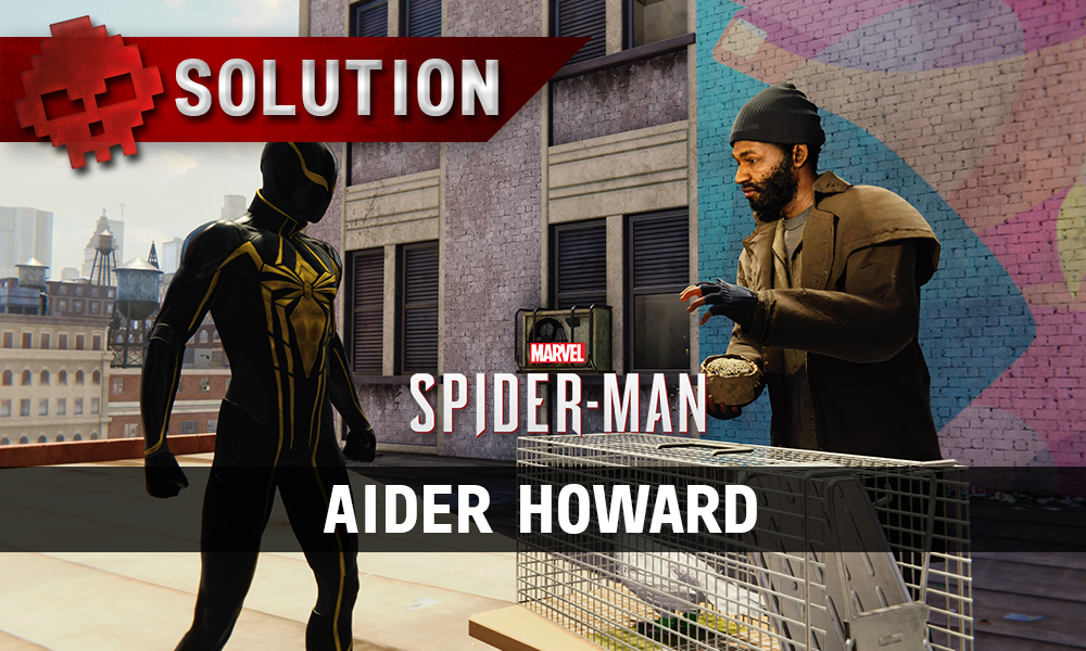 Vignette solution spider-man aider howard