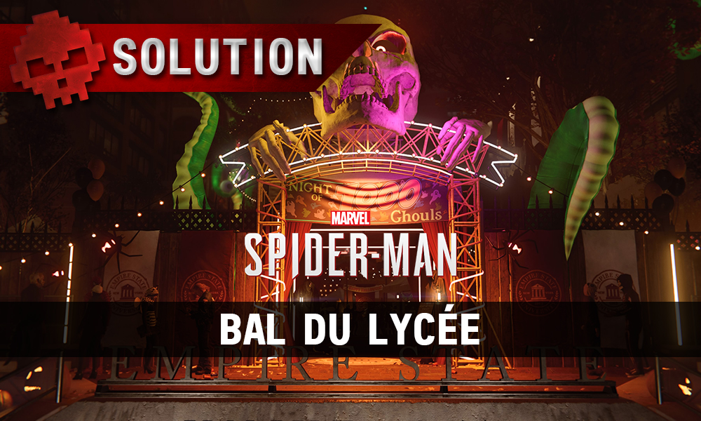 Vignette solution spider-man bal du lycée