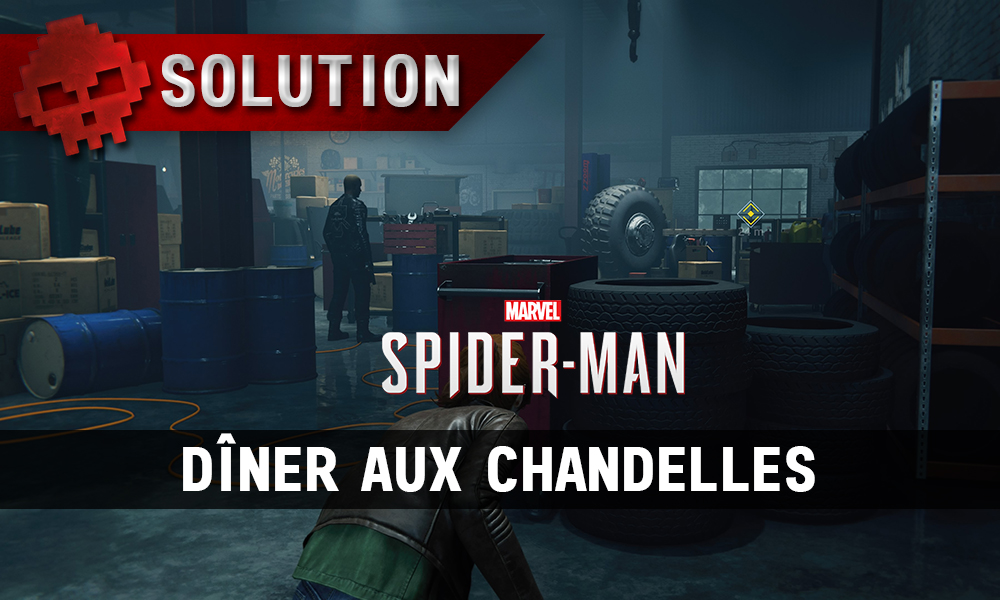 Vignette solution spider-man dîner aux chandelles