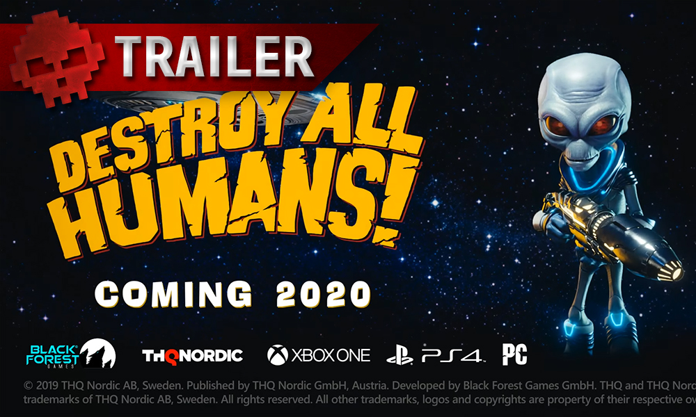 Vignette trailer destroy all humans