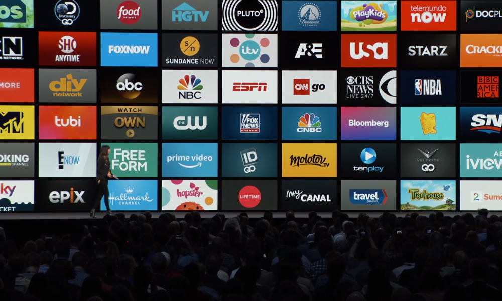 apple tv chaine liste catalogue canal +