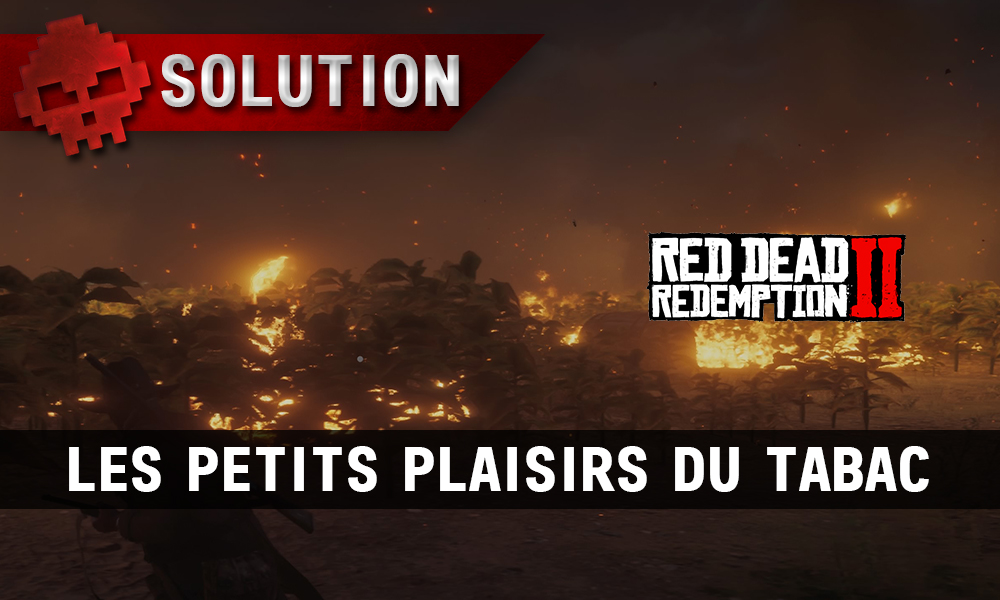 Vignettes soluce red dead redemption 2 les petits plaisirs du tabac