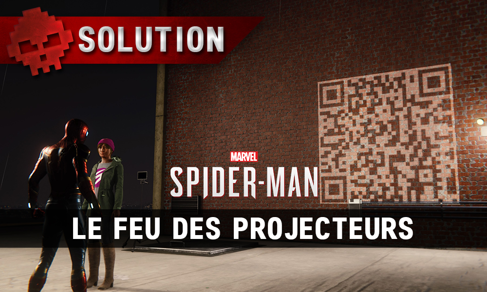 Vignette solution spider-man le feu des projecteurs