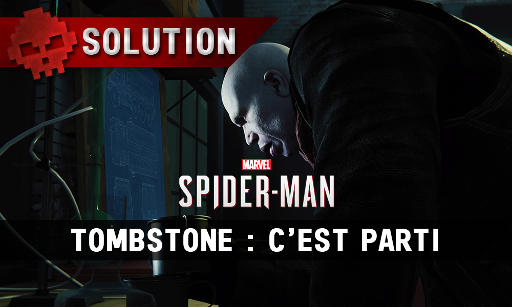 Vignettes solution spider-man tombstone c'est parti