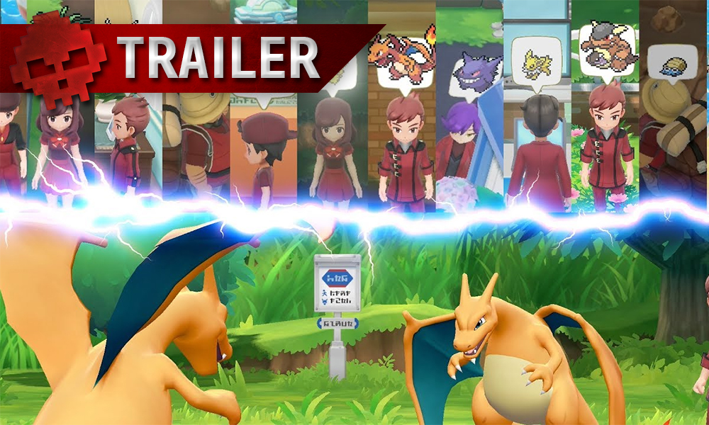 Vignettes trailer pokémon let's go