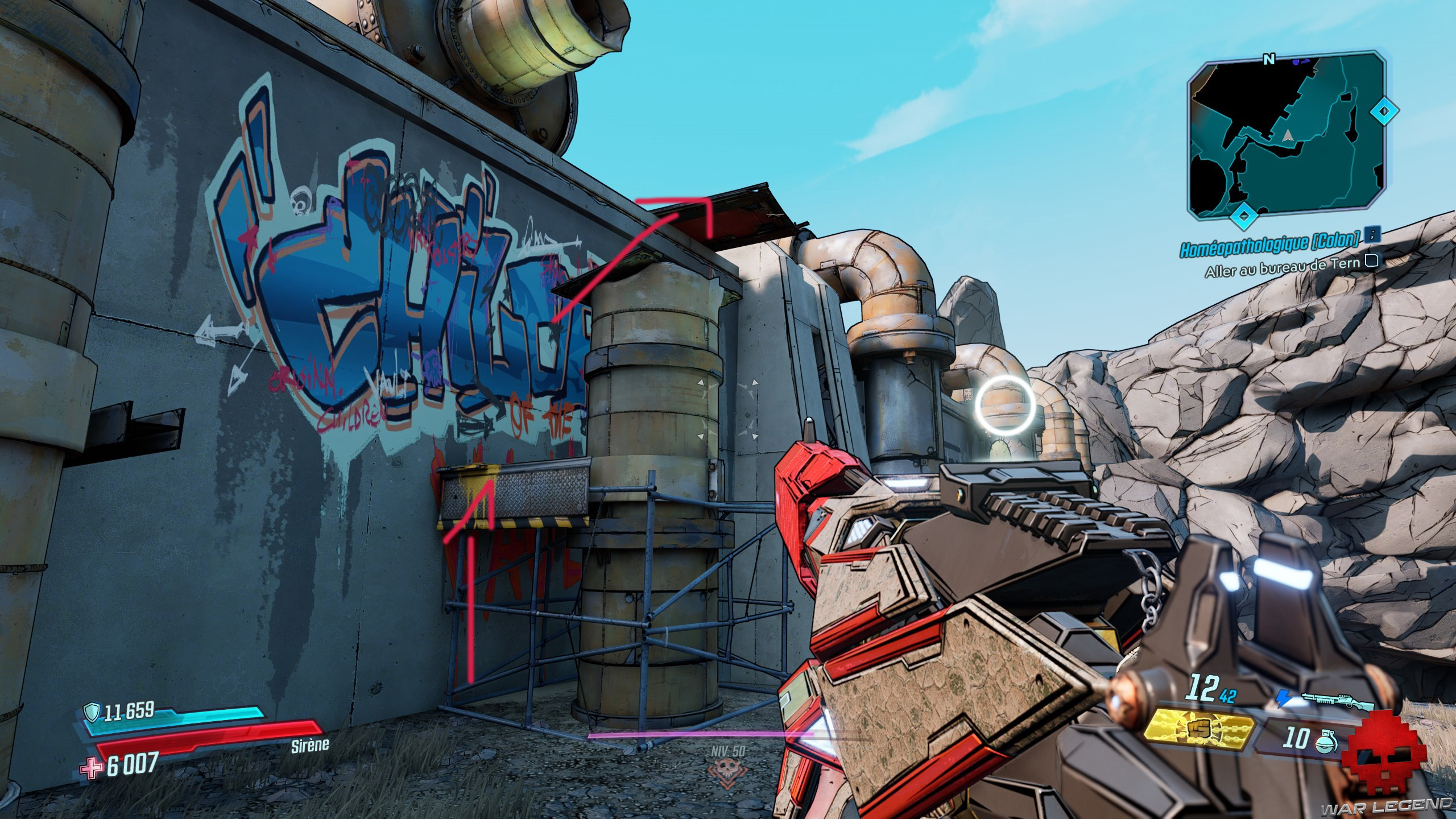 guide borderlands 3 coffres rouges