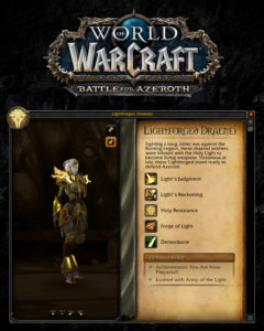 Intro des Draeneï Sancteforge