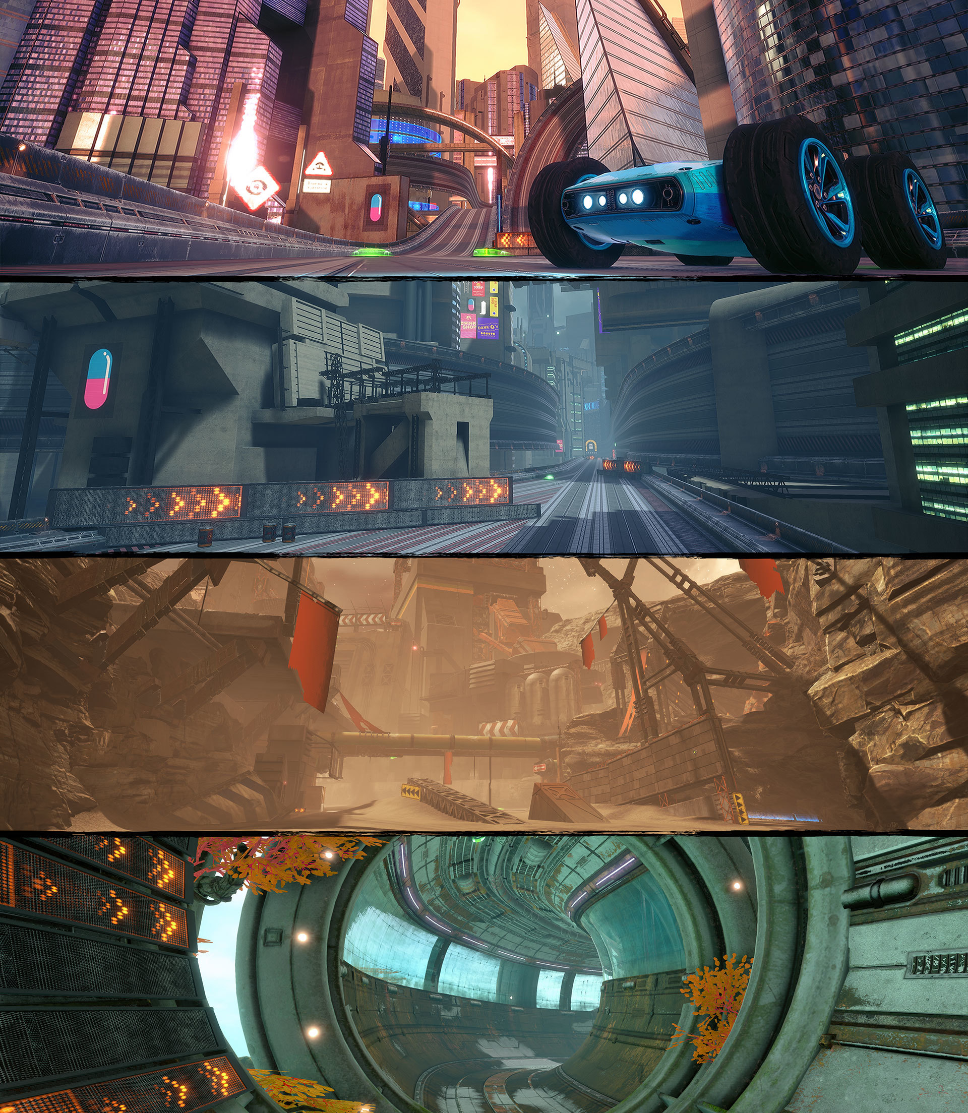 quatre nouvelles pistes de Grip