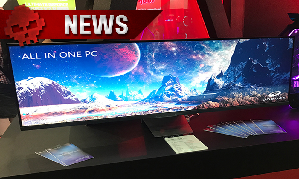 Onebot, All-in-One de 49 pouces vue de face vignette news