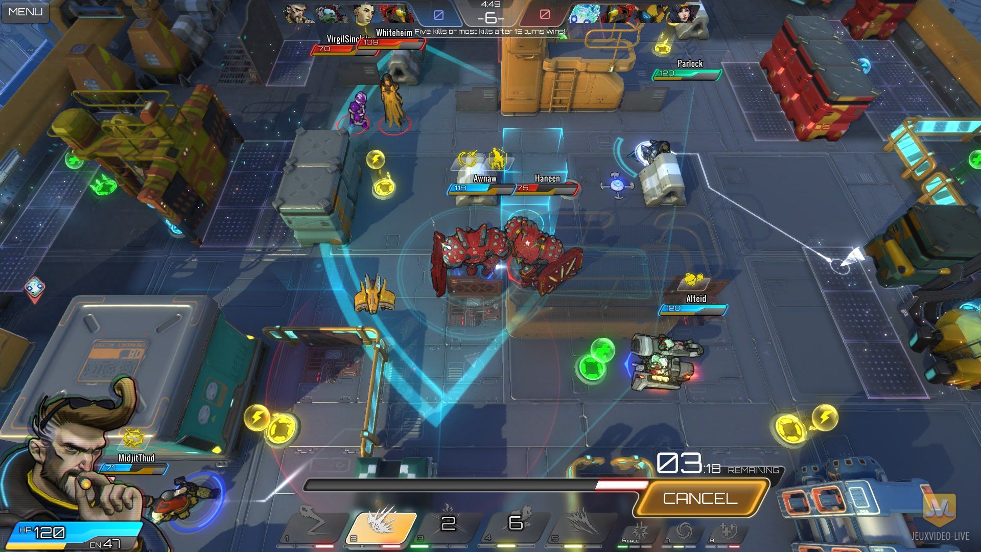 atlas reactor combat