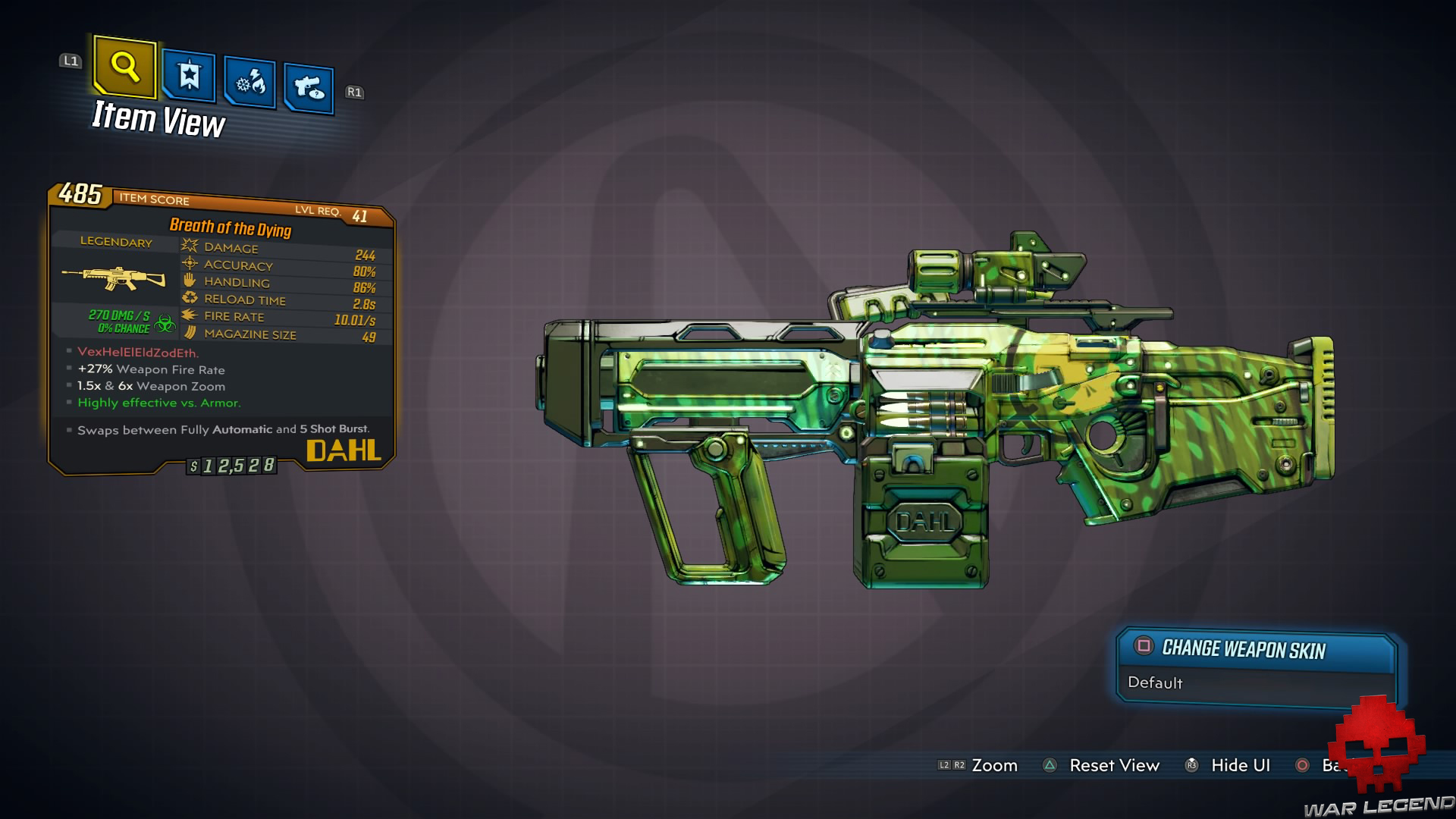 guide borderlands 3 légendaire